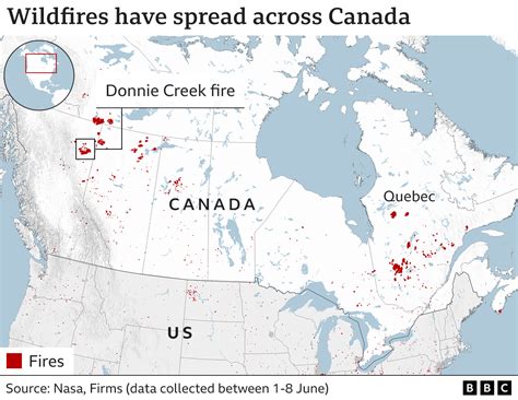 Canada Wildfire Crews Try To Control The Uncontrollable Bbc News