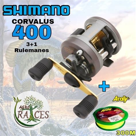 Reel Rotativo Shimano Corvalus 400 Cuotas sin interés