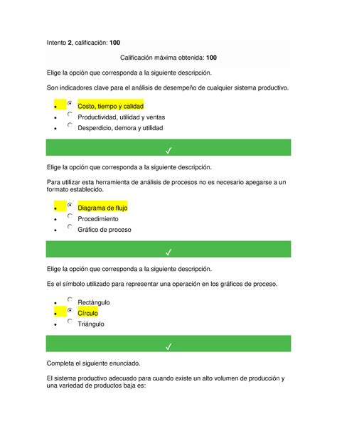 Examen unidad 2 sistemas de produccion UVEG Lenguaje y Comunicación I