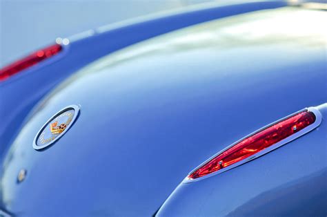 1959 Chevrolet Corvette Taillight Emblem Photograph By Jill Reger