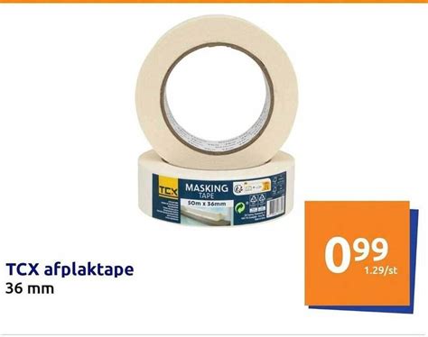 Tcx Afplaktape Aanbieding Bij Action