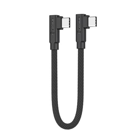 Buy 25cm Elements Pro Right Angle Usb C To Right Angle Usb C Cable Online At Alogic