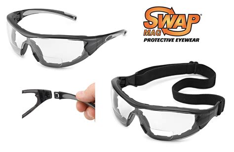 Introducing New Bifocal Safety Eyewear With Swap® Mag