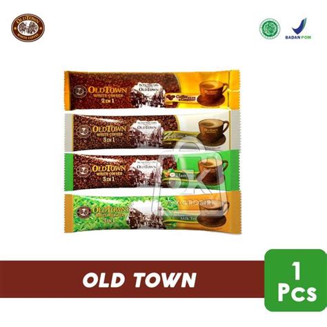 Promo Old Town White Coffee 3 In 1 Milk Tea 3 In1 Sachet 1 Pcs