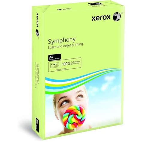 Symphony Pastel Papier De Couleur Vert Pastel 80 G M² A4 Ramette De