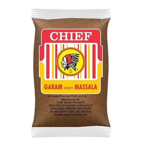 Chief Garam Massala Sunset International Foods Inc