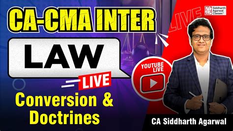 Company Law Conversion Doctrines May June Ca Cma Inter