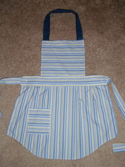 Men S Shirt Apron Diy Apron Trendy Sewing Projects Apron