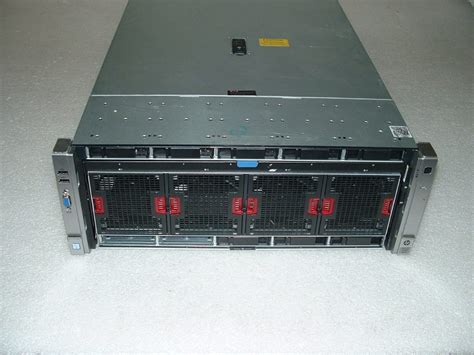 Hp Proliant Dl580 G9 4u Server 4x E7 8880 V3 23ghz 72 Cores 384gb Ram 4x Trays Garland Computers