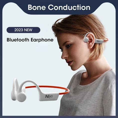 Niye True Bone Condu O Fones De Ouvido Bluetooth Fone De Ouvido Sem Fio