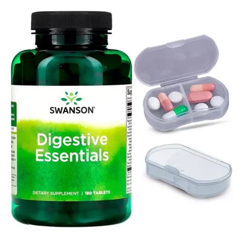 Enzimas Digestivas Swanson Essentials Tabs Porta C Psulas Frete Gr Tis