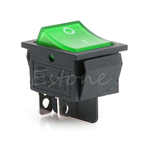 Jual Pcf 4pin Kcd4 Snap In Saklar Posisi On Off Spst Toggle Switch