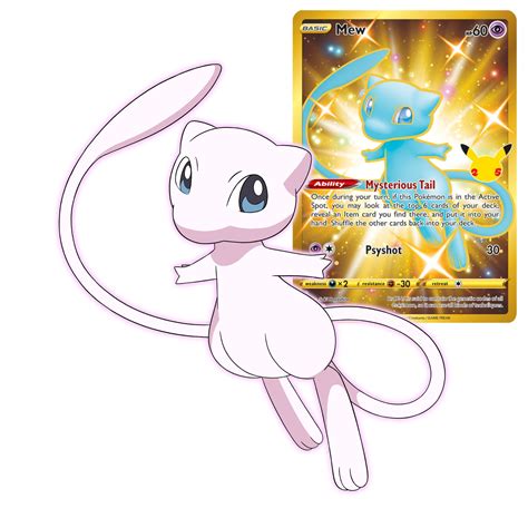 Pokemon Mew Card