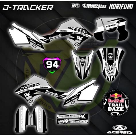 Jual Decal Sticker Striping Variasi Fullbody Klx Dtracker