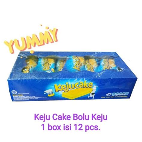 Jual Keju Cake Bolu Box Isi Pcs Shopee Indonesia