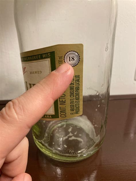 You know you’re in Mexico when the beer label has a drinking age