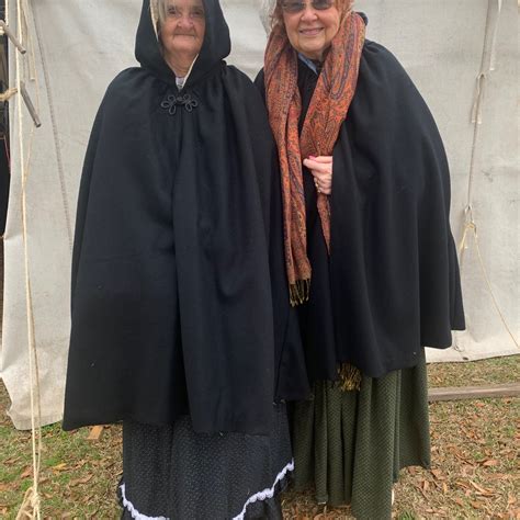 Ladies Cape or Cloak - 100% gray wool/cotton lining - The Maryland Sutler