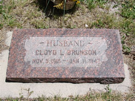 Cloyd Labrum Brunson 1915 1947 Memorial Find A Grave