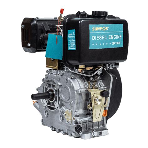 Sunpor New Product 12hp 192fe Air Cooled Single Cylinder Diesel