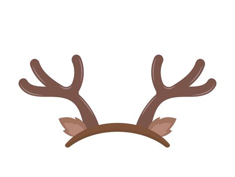 Antlers Of Elk Or Reindeer Christmas Element Headband With Antlers