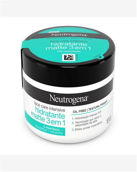 Riachuelo Hidratante Facial Neutrogena Face Care Intensive Hidratante