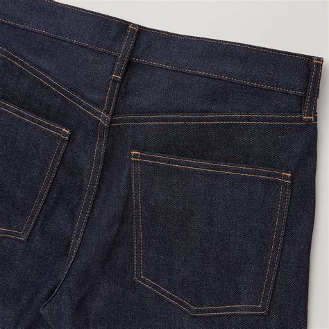 Men Uniqlo U Selvedge Regular Fit Jeans Uniqlo