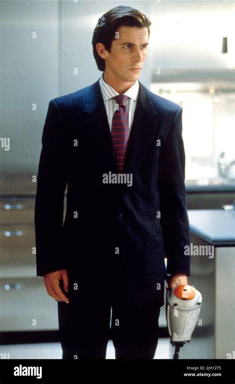 Christian Bale American Psycho 2000 Stock Photo Alamy