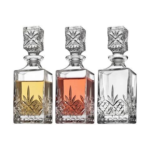 Godinger Dublin Mini Decanter - Set of 3 - 20384521 | HSN