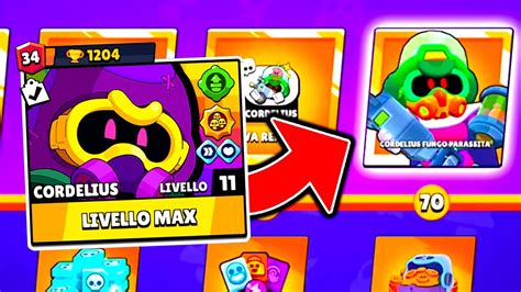 SBLOCCO La Skin Cordelius Fungo Parassita Brawl Stars ITA YouTube