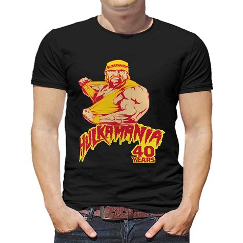 Hulk Hogan 40 Years Ripping Shirt Shibtee Clothing