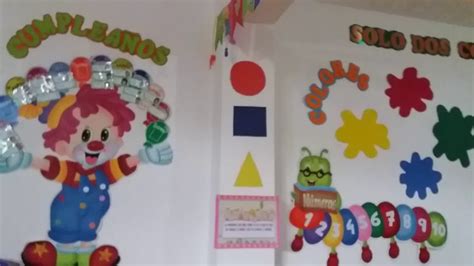 Mural cumpleaños educacion infantil 2025