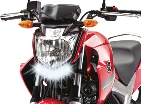 Farol Auxiliar Led W Drl Moto Yamaha Ys Fazer Unid R