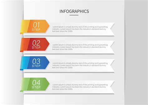 Vector Infographic flow chart template with icons and 5 options or ...