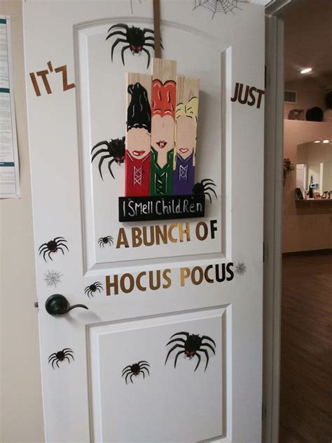 My Hocus Pocus Door Decoration Halloween Fun Door Decorations Halloween 2019