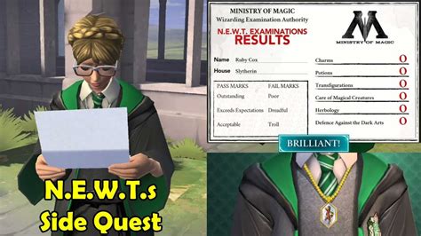 Nastily Exhausting Wizarding Tests Side Quest Harry Potter Hogwarts