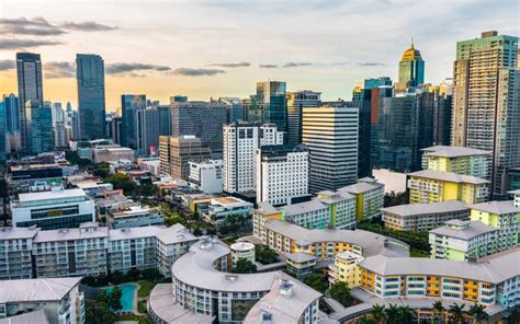 Aerial View Of Bonifacio Global City Editorial Photo Image Of Manila