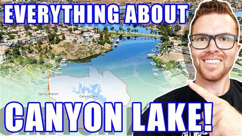 Canyon Lake Texas Unveiling The Beauty Through A Map Tour Living In