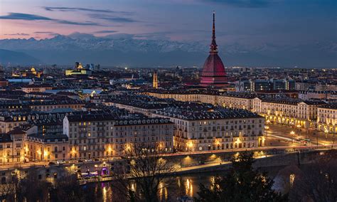 Torino Panoramic View Of Turin From Monte Dei Cappuccini Flickr