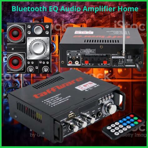 New Cod Taffware Bluetooth Eq Audio Amplifier Home Theater Fm 600w