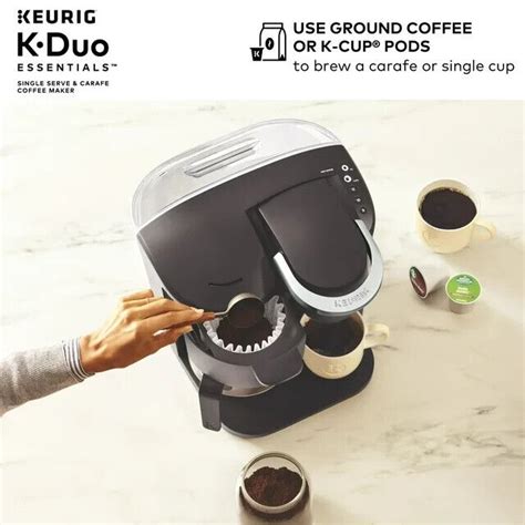 Keurig K Duo Essentials Cup Coffee Maker K Cup Pod Black