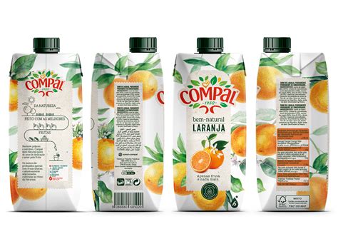 compal juices  behance