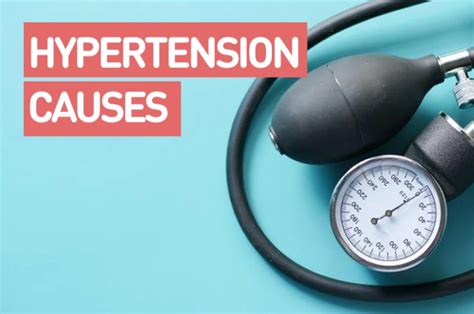 Hypertension causes – What leads to sudden high blood pressure