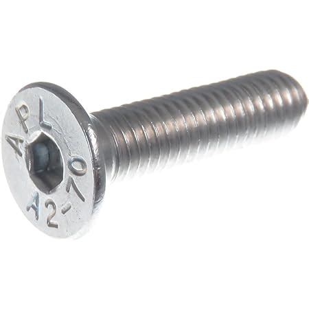 SECCARO Tornillo Avellanado M5 X 16 Mm Acero Inoxidable V2A VA A2 DIN