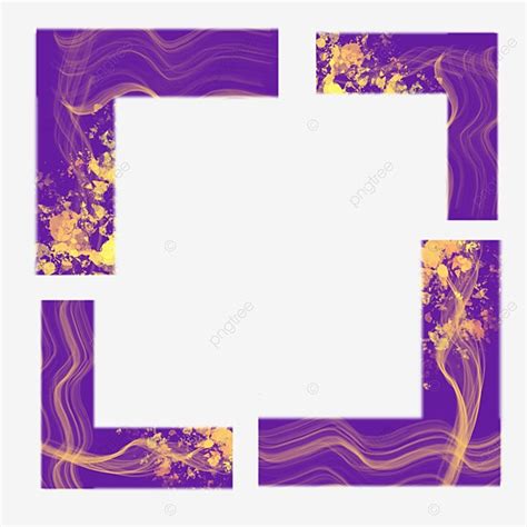 Purple Border Clipart Vector Purple Border Material Border Material