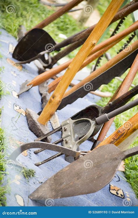 Old Antique Farming Tools Stock Photo - Image: 52689193