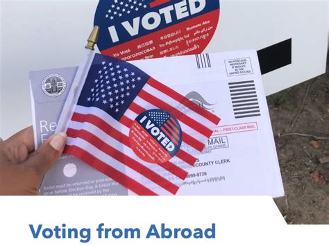 Voting From Abroad Reducing Obstacles For Military And Overseas Voters