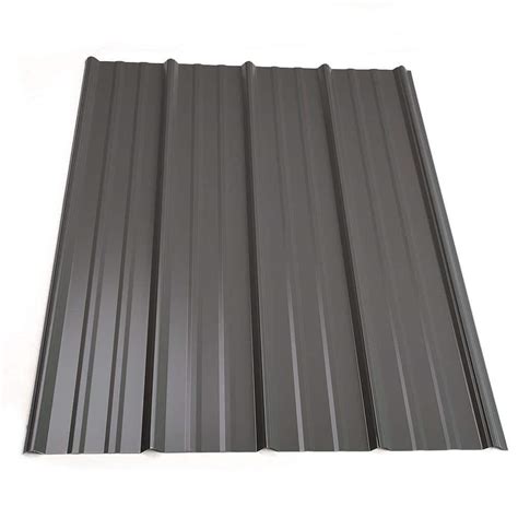 Fabral 8 Ft Galvanized Steel Corrugated Roof Panel 4736051000 The Home Depot