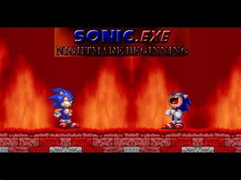 Sonic Exe Nightmare Beginning Trailer YouTube