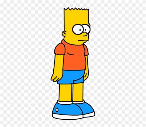 Fat Bart Simpson By Marcospower1996 Comics Free Transparent Png