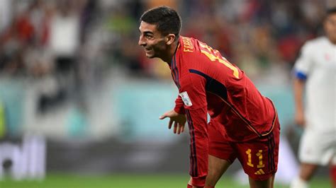 ferran torres goal  spain  costa rica fifa world cup qatar